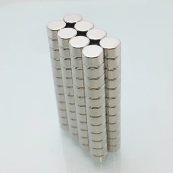 100 kozarcev dia5x3 Neodymium Magnetom Trajni Magnetni N35 NdFeB Super Močan Močan krog disk gumb