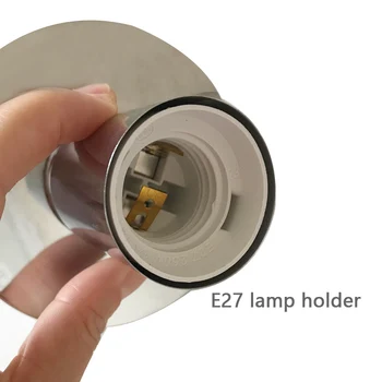 Tovarniško Dobavo E27 EU NAS Plug okova na off Stikalo DIY svetilke pribor za Stropni e27 uv led sterilizacijo svetlobe