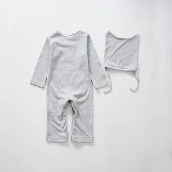 2018 otroška oblačila Totoro igralne obleke novorojenčkov telo obleko otroci oblačila fantje dekleta jumpsuit baby bombaža, za malčke obleka+klobuk