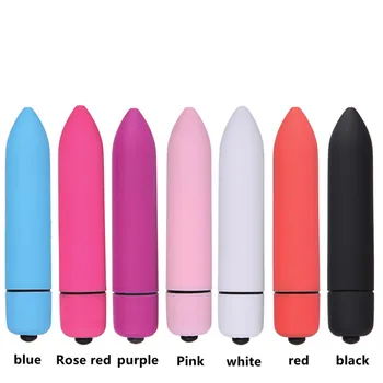 7 Barv 10 frekvenca Bullet Vibrator za Ženske Nepremočljiva Klitoris Stimulator Dildo, Vibrator Sex Igrače za Žensko Seks Izdelki
