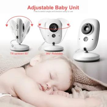 VB603 Video Baby Monitor 2.4 G Brezžični S 3,2 Cm LCD 2 Način Avdio Govori Night Vision Nadzora Varnostne Kamere Varuška