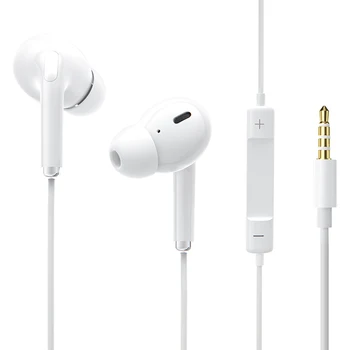 AZiMiYO Ušesu telefon ADS1 Slušalke Z vgrajenim Mikrofonom 3,5 mm V Uho Bas Žične Slušalke za ipad, iPhone 6 6S Plus 5S 5 MP 4