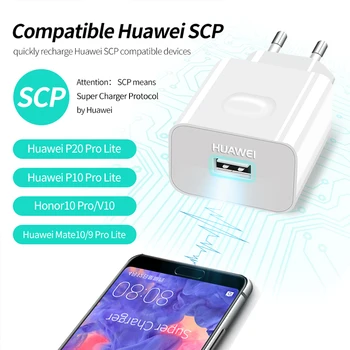 Huawei USB Polnilnik Steno Potovanja veliko polnjenje Hitro Prvotne 5V4.5A 5A USB Tip C Kabel P20 Pro Lite P10 P9 Plus Mate10 Mate9