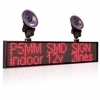 50 cm P5mm WIFI Zaprtih prostorih LED Znaki Plošča 12v Avto Pomikanjem Oglas Sporočilo Odbor SMD Zaslon Podporo iOS Telefonski Vhod +2 Bedak