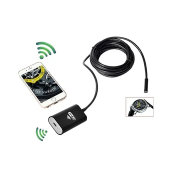Brezžični Oddajnik Wifi Polje Za Android USB Uho Endoskop Fotoaparat Otoscope Pregledovalna Kamera 5.5/7/8 mm Objektiv Android Borescope
