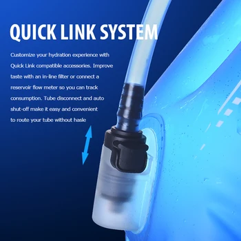 AONIJIE SD52 Hydration Pack Vode Rezervoar Vode Mehurja Vrečko za Shranjevanje BPA Free Pohodništvo Teče Hydration Telovnik Nahrbtnik 1,5 L 2L
