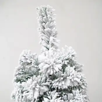 Umetno Božično Drevo S Kovinsko Zložljivo Stojalo Nekosmičena, white Christmas Tree Okraski Stranka Drevo Novo Leto Prizorov Dekor