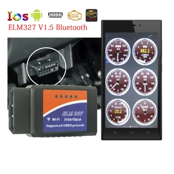 WIFI /Bluetooth Auto Check Engine Napake OBDII ELM327 Za Kia Rio 3 4 Sportage 4 QL Carens Magentis OBD2 Optičnega Code Reader