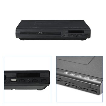 Multi Sistem 1080P HD DVD Predvajalnik Prenosni USB 2.0 3.0 DVD Predvajalnik Multimedijskih Digitalnih DVD, TV Podporo HDMI CD SVCD, VCD, MP3 Funkcija