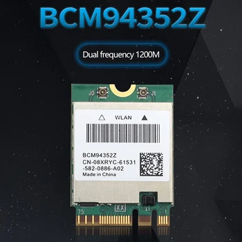 Za Kartico WiFi BCM94352Z 5G/2.4 G Dual Band 1200Mbps Bluetooth 4.0 M. 2 NGFF za Hackintosh MAC Podporo Airdrop Handoff