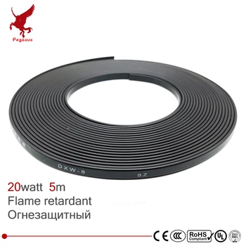 5m 220V zaviralci gorenja vrsta ogrevanja kabel W=8 mm Self regulat temperature Vode cevi za zaščito Strehe času za odstranjevanje grelni kabel
