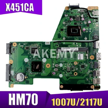 Akemy Prenosni računalnik z matično ploščo Za ASUS X451CA F451 F451C X451CA Mainboard REV.2.1 HM70 1007U/2117U GMA HD 3000