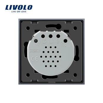 Livolo VL-C702SR-15, se Dotaknite gumba za Daljinsko Stikalo, 2 Tolpe 2 Način, AC 220~250V + LED Indikator, VL-C702SR-15,za Mini Remote, ki Niso Vključeni
