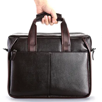 Luksuzni moški letnik pravega usnja aktovko poslovne torbe za moške oblikovalec torbice messenger bag visoke kakovosti bolso hombre