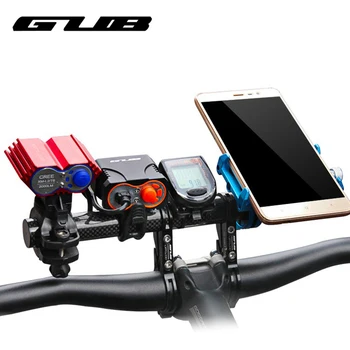 GUB G202 Kolesa Krmilo Extender Podaljšani Načrt Ogljikovih vlaken/aluminij zlitine Mountain Bike Mount mobilni telefon, Držalo