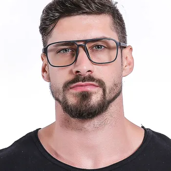 Feishini Računalnik Očala Velik Kvadrat Žarki Sevanja Gamin Plastična Očala Iz Titana Unisex Anti Modra Svetloba Očala Ženske Optični