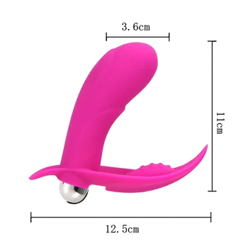 10 Stimulacije Nosljivi Vibrator, Dildo Vibracijske Hlačke Vaginalne Masaža G Spot Klitoris Stimulator Ženskega Spola Igrače za Ženske