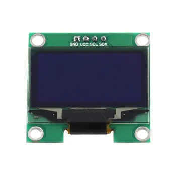 1.3 palčni LCD-zaslon OLED Zaslon Modul Krmilnika IIC I2C Komunikacijo 128X64 Belo Barvo Besedila