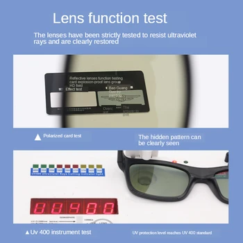 0.1 Drugi photochromic Polarizirana sončna Očala Moških Razbarvanje Očala Proti Bleščanju UV400 sončna Očala Vožnje Očala Oculos