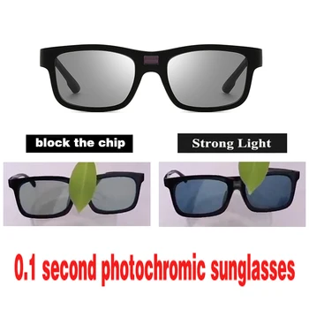 0.1 Drugi photochromic Polarizirana sončna Očala Moških Razbarvanje Očala Proti Bleščanju UV400 sončna Očala Vožnje Očala Oculos