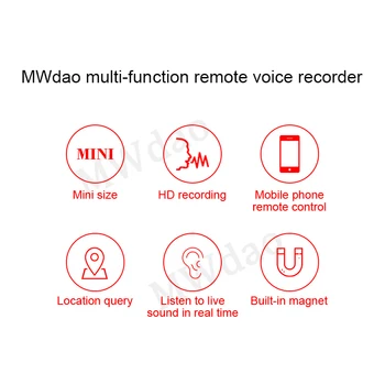 Snemalnik zvoka mini snemanje Dictaphone avdio Lokator zvoka GPS strokovno mikro blagovne znamke XIXI VOHUN blagovne znamke