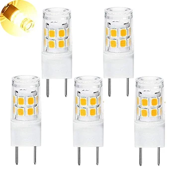 LED G8 Žarnice, G8 GY8.6 Bi-pin Znanja LED, Ne Zatemniti T4 G8 Base Bi-pin Xenon JCD Tip LED 120V (5-Pack-gnome) (G8 3W)