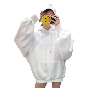 Nove Priložnostne Svoboden Hoodies Moda za Ženske Barva Hooded Džemper Dolgo sleeved Luč Rokavi Pulover Majica Vrhovi