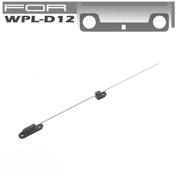 Simulacija Dekoracijo Antena za WPL D12 RC Avto Deli, dodatna Oprema