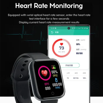 Pametno Gledati Moške, Ženske, Otroci, Srčni utrip, Krvni Tlak Ura Smartwatch Bluetooth Povezavo Fitnes Gibanje Android, IOS Watch Smart