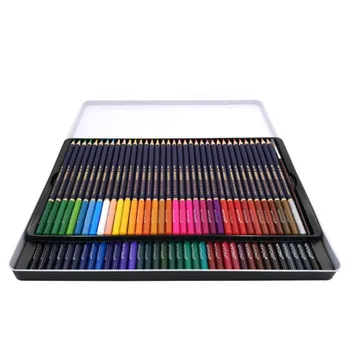 NYONI 48/72/100 Barve Strokovno Vodi topne barvne svinčnike Nastavite Olje Barvne Svinčnike Slikarske Barve, Barve, Risba-Svinčnik
