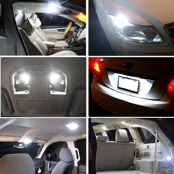 10x W5W LED T10 LED Notranjosti Avtomobila Luči Za Honda Civic, Accord Crv Fit Jazz Mesto Ssf Cr-v, Spojler Element MDX led 12V za avto