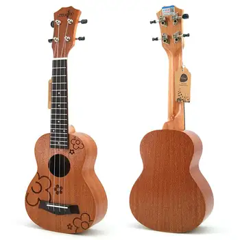 21 palčni Ukulele Sopran Koncert Ukulele Tenor 4 Strune Ukelele Mini Guitarra Havajska Kitara Akustična Glasbila