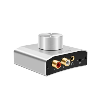 Reiyin DAC Optični Koaksialni USB digitalno analogni RCA 3.5 mm audio Bass pretvornik 192kHz 24-bitno dekoder