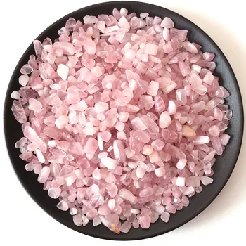 5-7mm Naravnih Pink Rose Quartz Crystal Gramoza, Kamna Rock Žetonov Srečen Zdravilnih Naravnih Kvarčni Kristali 100 g