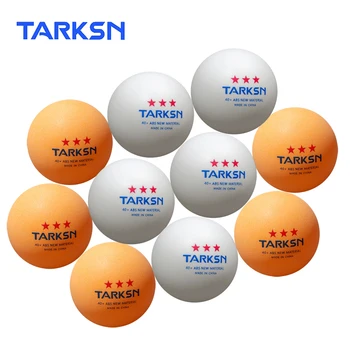 TARKSN 10pcs PRO ABS Materiala, Namizni Tenis Žogice 3 Star 40+mm Plastični Ping Pong Žogic za TableTennis Tenis Lopar PingPong Žogo