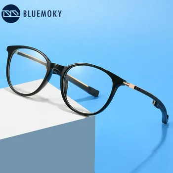BLUEMOKY Anti Modra Svetloba Obravnavi Očala Moški Ženske Ultralahkih Magnet Visi Vratu Bralec Očala Daljnovidnost Presbyopia Očala