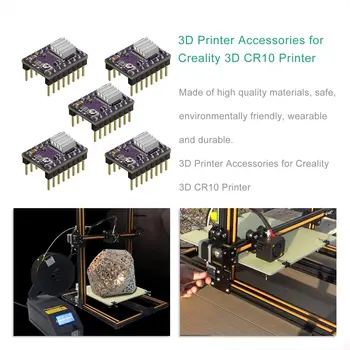 5Pcs 3D Tiskalnik Stepstick DRV8825 Koračnih Motornih Voznik Reprap 4 Plast PCB Modul Za 3D Tiskalnika Zamenjava