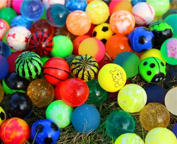 20pcs/veliko vroče prodaje igrača žogo mešani Premetavati Žogo otrok, ki plava elastične gume žogo Otrok fliper premetavati igrače Visoke kakovosti