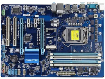 Za Gigabyte GA-Z77P-D3 Prvotno Uporabljajo Desktop Motherboard Z77P-D3 Socket Z77 LGA 1155 DDR3 Na Prodajo