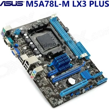 ASUS M5A78L-M LX3 Plus Motherboard M5A78L M LX3 Plus Socket AM3+ Systemboard DDR3 AMD 760 G 16GB Namizje Micro ATX Mainboard Uporablja