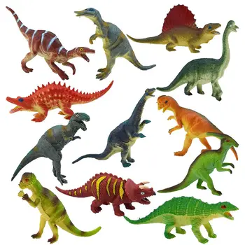 12Pcs Simulirani Mini Dinozaver Model Akcijskega Slika Učno Pomoč za Otroke, Igrače,