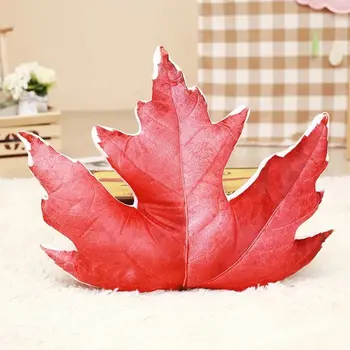 Lep listov obliko blazino ustvarjalne simulacije ginkgo leaf maple leaf blazine lep dom dekoracijo kavč, blazine