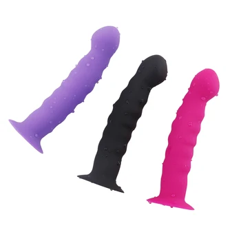 EXVOID Penis Vibrator iz Silikona, Sesalni Analni Čep Vagine, G-spot Masaža Sex Igrače za Ženske Moški Gay Sex Shop Odraslih Izdelki
