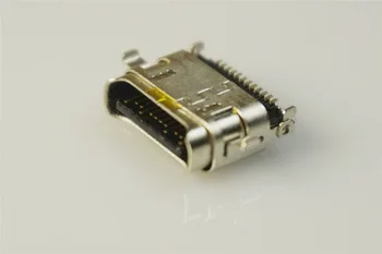 5 kos USB 3.1 Vrste C, Priključek 24 Pin Ženski Vtičnico posodo Površinski PCB SMT pravim Kotom Horizontalni odmik Tip USB-C