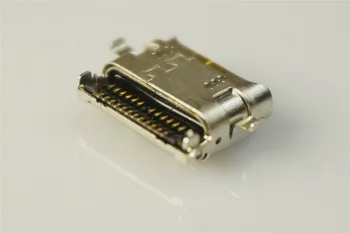 5 kos USB 3.1 Vrste C, Priključek 24 Pin Ženski Vtičnico posodo Površinski PCB SMT pravim Kotom Horizontalni odmik Tip USB-C