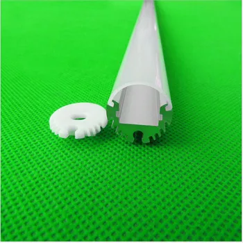 10pcs 20*20 mm 2m krog led kanal kabel skrit z obeskom vrv , led alu profil za 12 mm PCB board