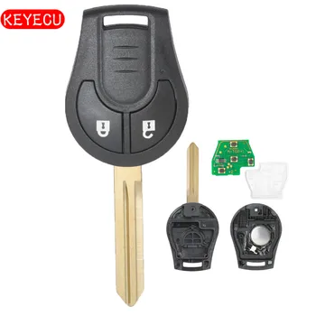 Keyecu Daljinski Ključ F.o.b 2 Gumb 315MHz D46 Čip za Nissan Marca Sončni FCC:TWB1U761