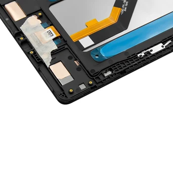 Preizkušen LCD-Zaslon, Zaslon na Dotik, Računalnike Stekla, Montaža z Okvirjem Za Samsung Tab A 8.0 T295 T290 SM-T295 SM-T290