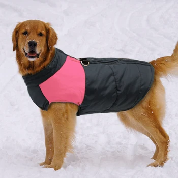 Pasje Obleke Za Velike Pse Pozimi Pet Plašč Velik Pes, Jakna Telovnik Winterproof Pet Oblačila Obleko Buldog Labrador XXL -7XL
