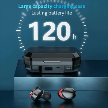 A17 Brezžična tehnologija Bluetooth 5.1 Poslovni Slušalke TWS Mini Touch Kontrole Slušalko Šport Hi-fi Slušalke Z Mikrofonom Gaming Čepkov